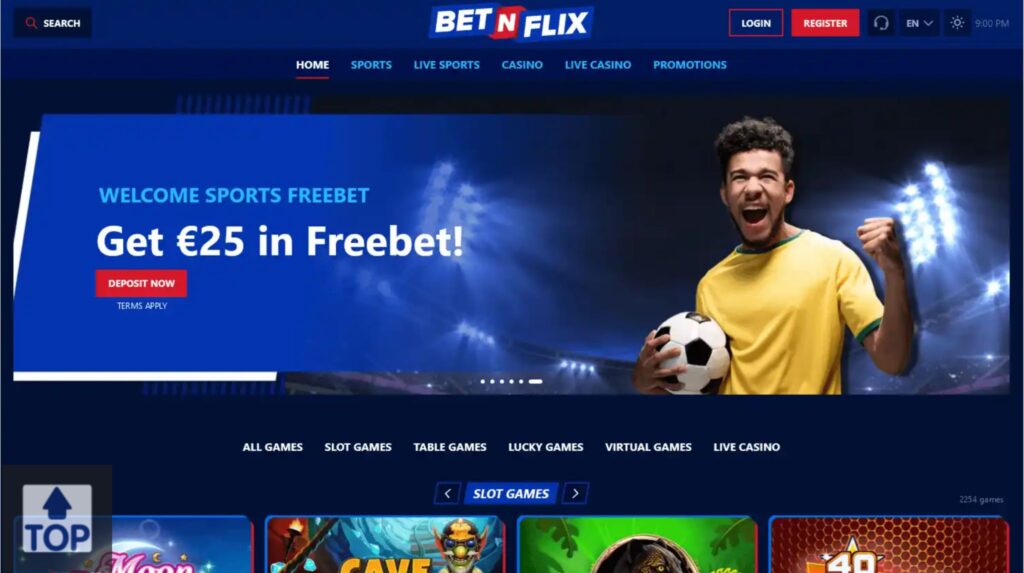 BetNFlix Casino spellen